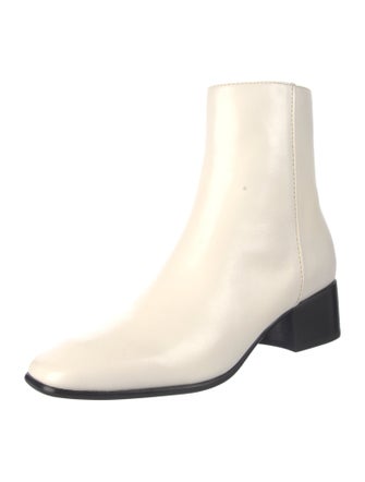 Rag & Bone Leather Colorblock Pattern Boots