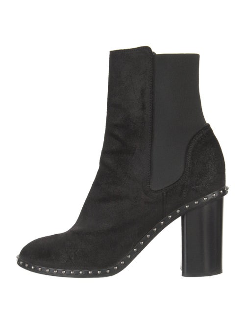Rag & Bone Suede Studded Accents Chelsea Boots