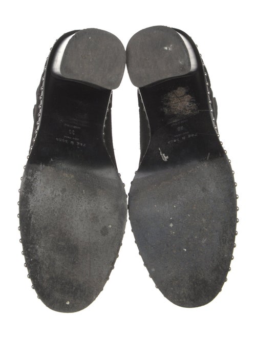 Rag & Bone Suede Studded Accents Chelsea Boots