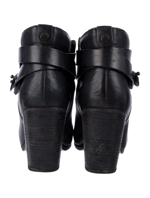 Rag & Bone Leather Whipstitch Trim Boots