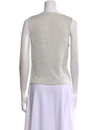 Rag & Bone Striped V-Neck Sweater