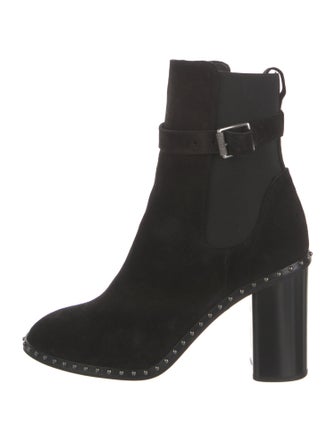 Rag & Bone Suede Studded Accents Boots