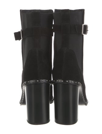 Rag & Bone Suede Studded Accents Boots