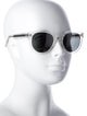 Rag & Bone Round Tinted Sunglasses