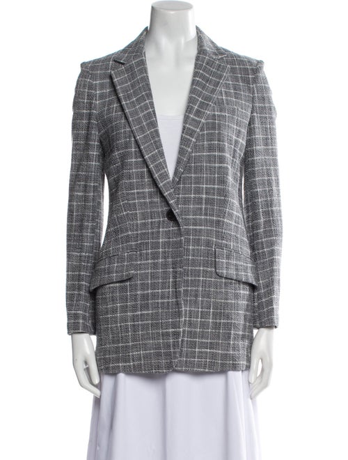 Rag & Bone Plaid Print Blazer