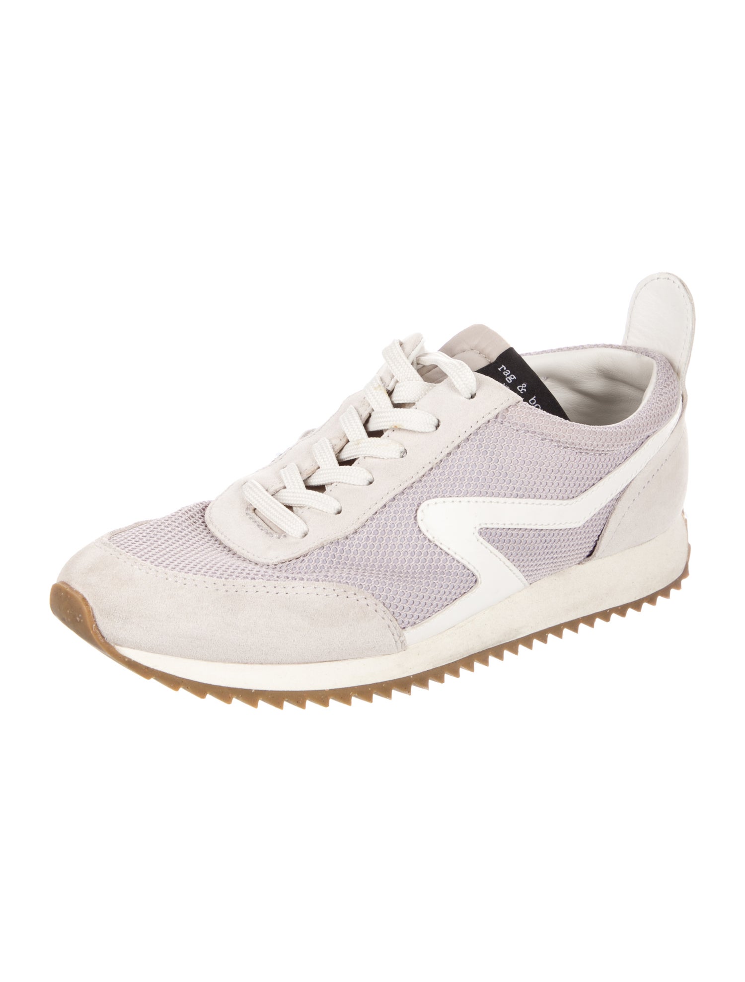 Rag & Bone Mesh Colorblock Pattern Sneakers