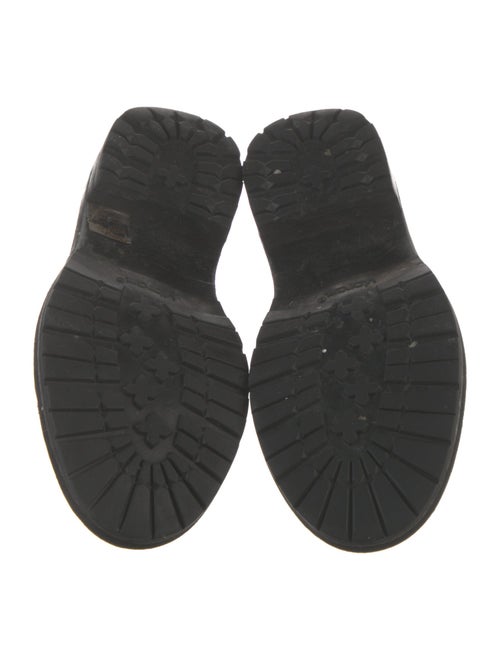 Rag & Bone Leather Studded Accents Combat Boots