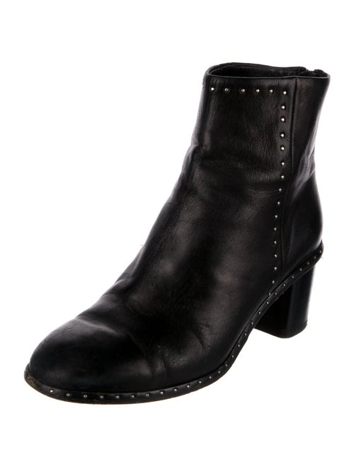 Rag & Bone Leather Studded Accents Boots