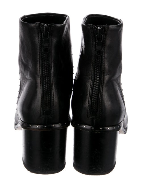 Rag & Bone Leather Studded Accents Boots