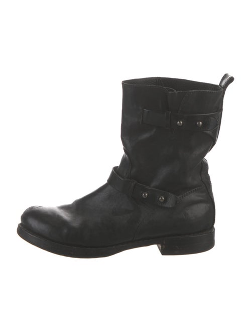 Rag & Bone Leather Moto Boots