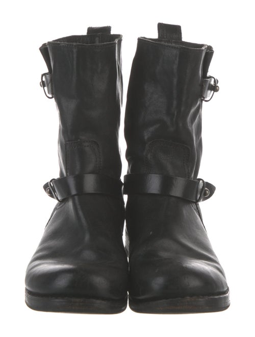 Rag & Bone Leather Moto Boots