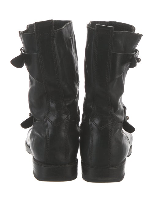 Rag & Bone Leather Moto Boots