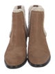 Rag & Bone Suede Colorblock Pattern Chelsea Boots
