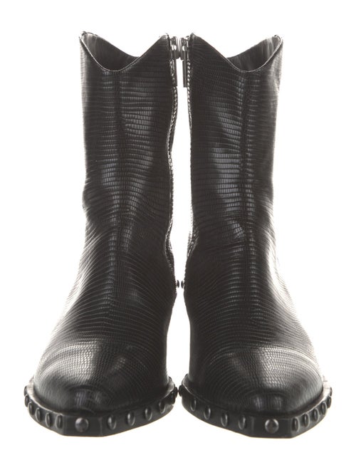 Rag & Bone Embossed Leather Studded Accents Western Boots