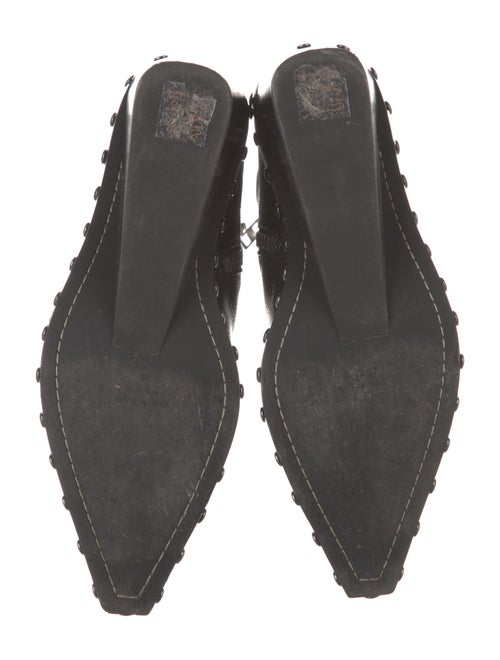 Rag & Bone Embossed Leather Studded Accents Western Boots