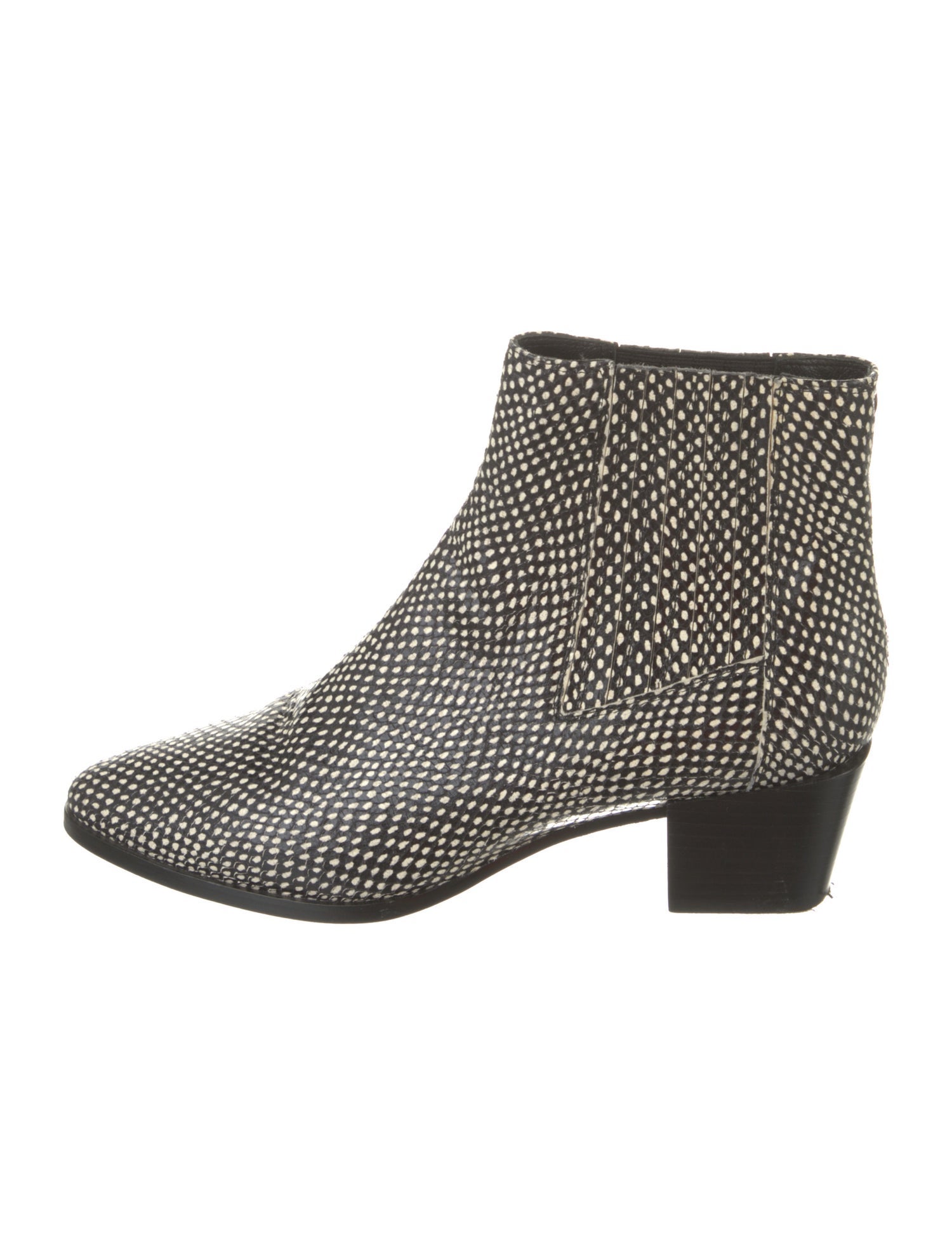Rag & Bone Leather Animal Print Boots