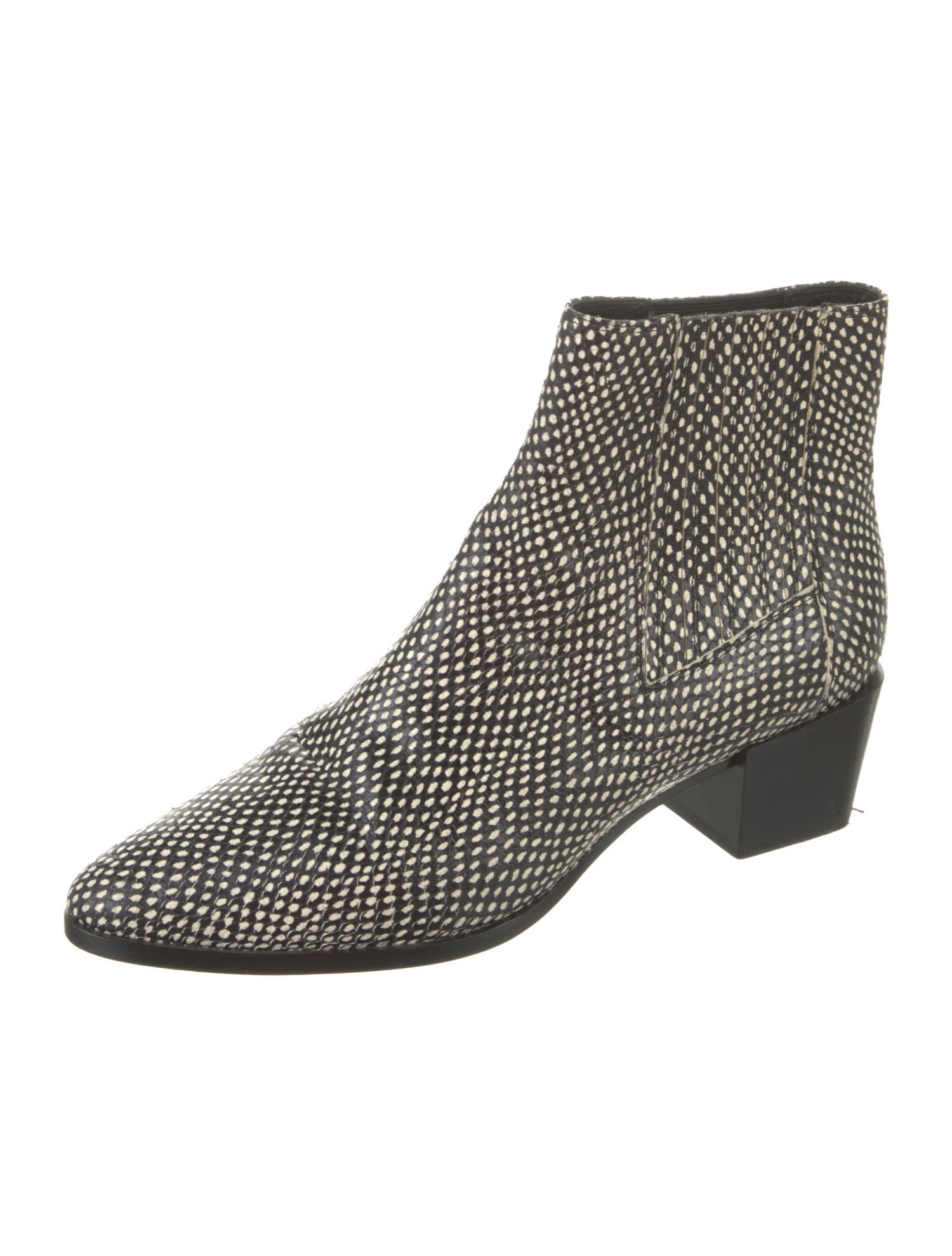 Rag & Bone Leather Animal Print Boots