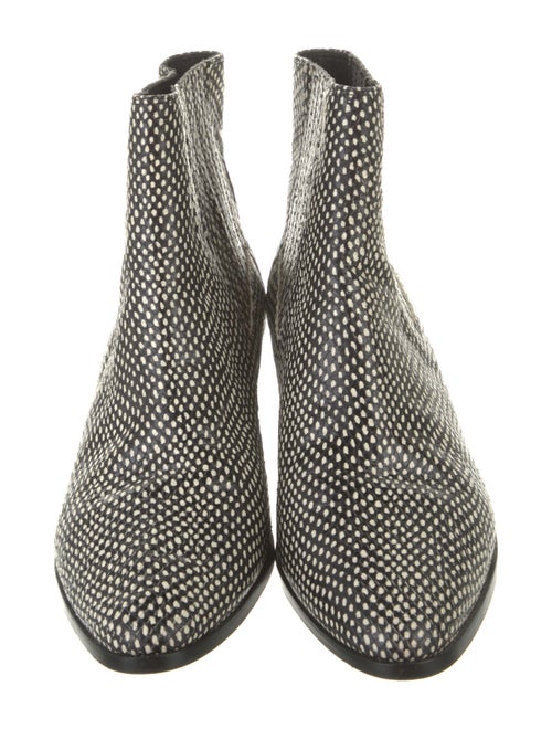 Rag & Bone Leather Animal Print Boots