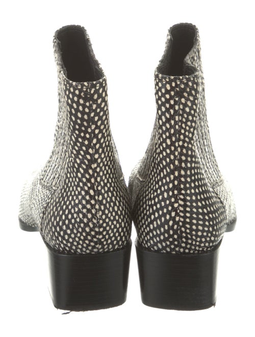 Rag & Bone Leather Animal Print Boots