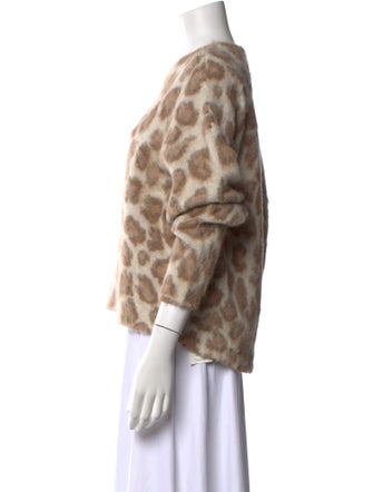 Rag & Bone Alpaca Animal Print Sweater