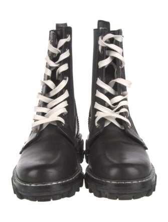 Rag & Bone Leather Combat Boots