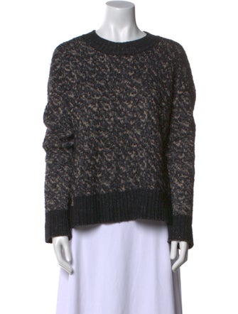 Rag & Bone Merino Wool Printed Sweater