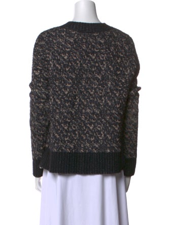 Rag & Bone Merino Wool Printed Sweater