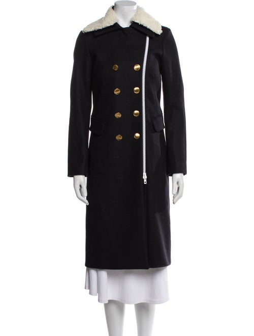 Rag & Bone Wool Faux Fur Coat