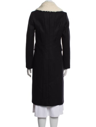 Rag & Bone Wool Faux Fur Coat