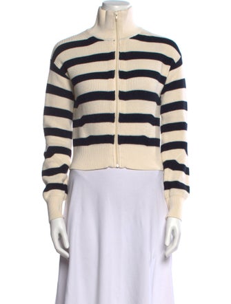 Rag & Bone Striped Mock Neck Sweater