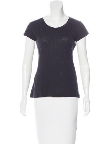 Rag & Bone Short Sleeve Scoop Neck Top