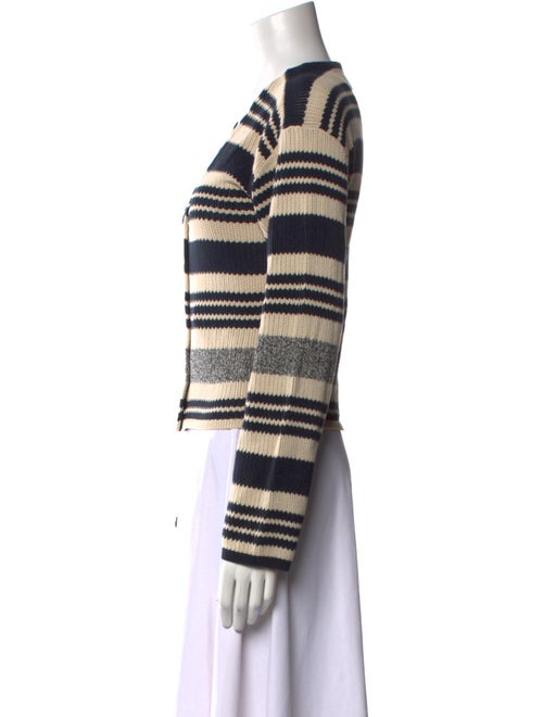 Rag & Bone Striped V-Neck Sweater