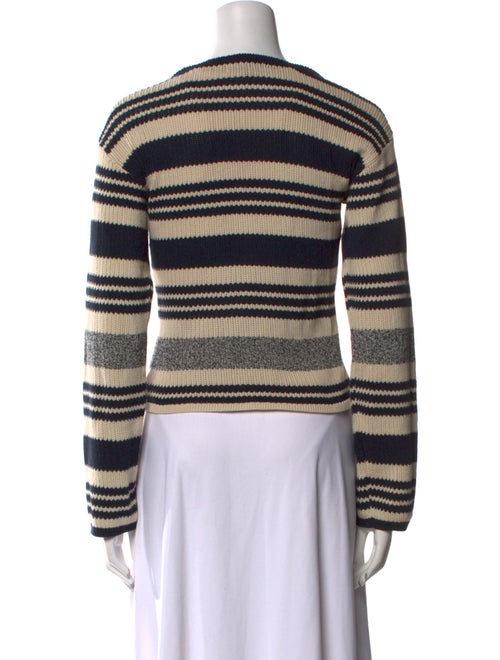 Rag & Bone Striped V-Neck Sweater