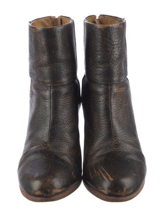 Rag & Bone Leather Distressed Accents Boots