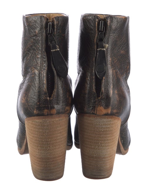 Rag & Bone Leather Distressed Accents Boots
