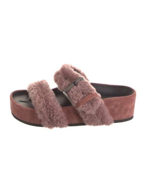 Rag & Bone Shearling Slides