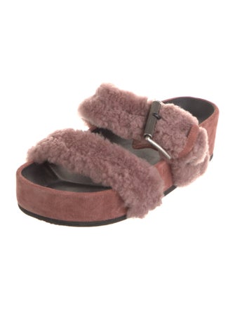 Rag & Bone Shearling Slides