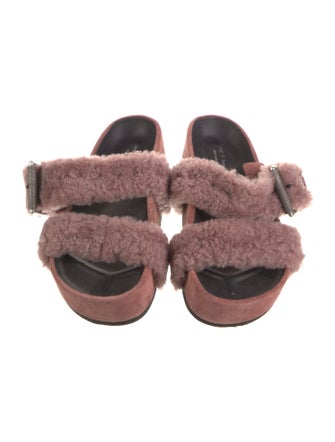 Rag & Bone Shearling Slides