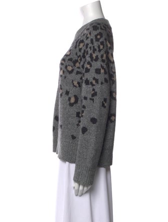 Rag & Bone Wool Animal Print Sweater