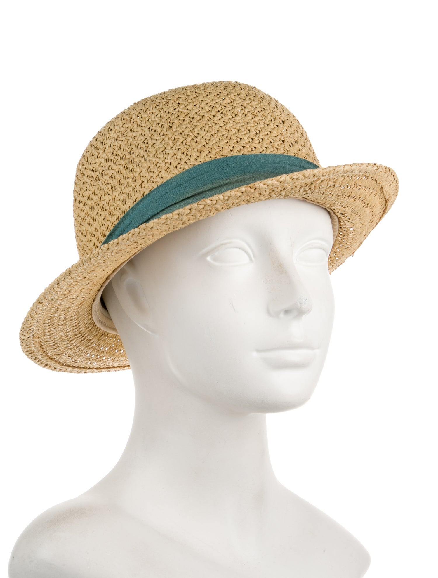 Rag & Bone Straw Woven Fedora Hat