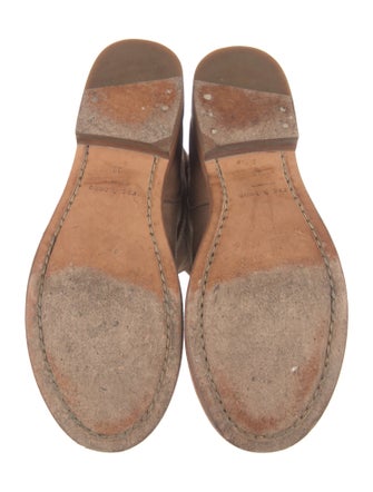 Rag & Bone Suede Moto Boots