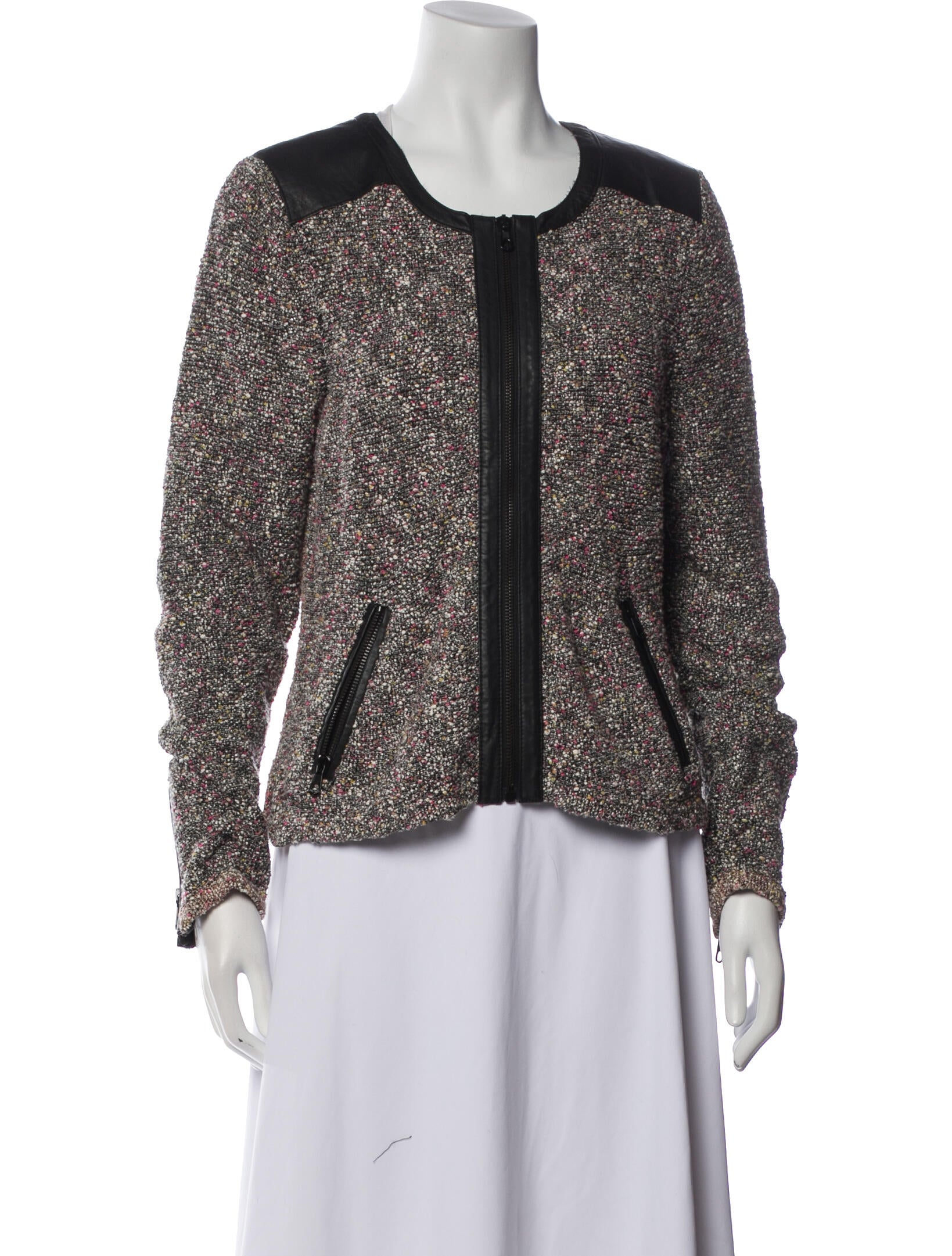 Rag & Bone Tweed Pattern Evening Jacket