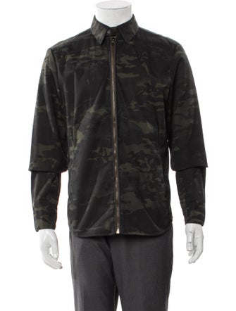 Rag & Bone Camouflage Print Utility Jacket