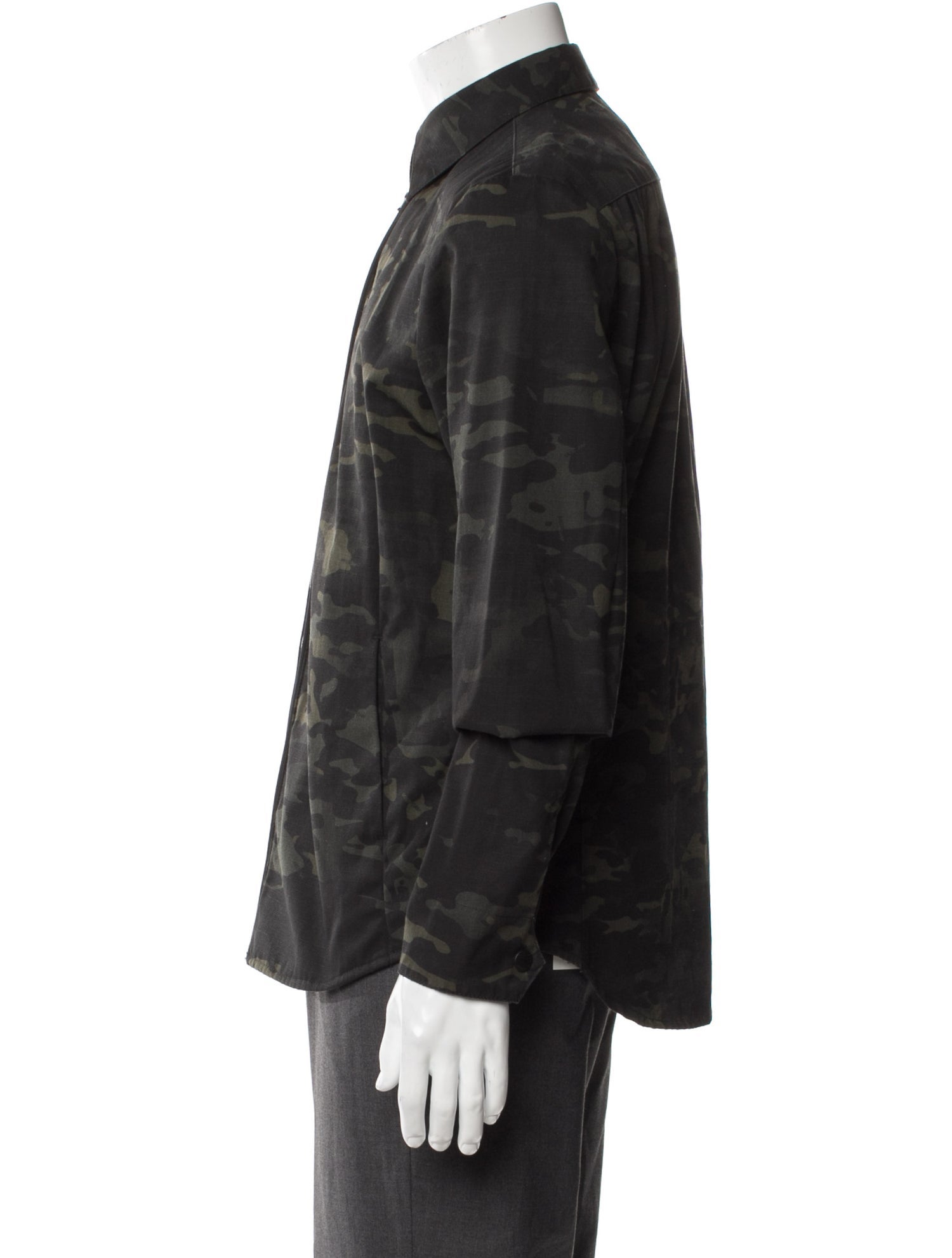 Rag & Bone Camouflage Print Utility Jacket