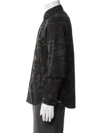 Rag & Bone Camouflage Print Utility Jacket