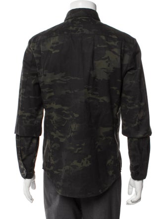 Rag & Bone Camouflage Print Utility Jacket