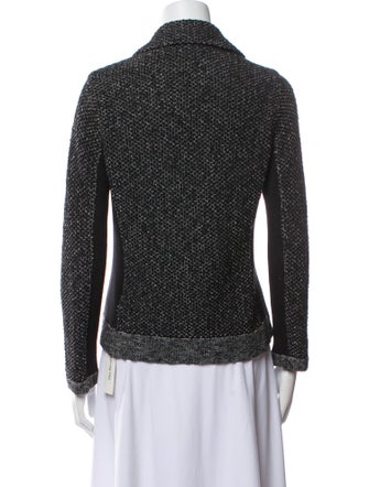 Rag & Bone Tweed Pattern Biker Jacket