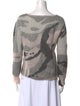 Rag & Bone Merino Wool Printed Sweater