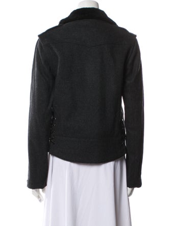 Rag & Bone Wool Fur Jacket