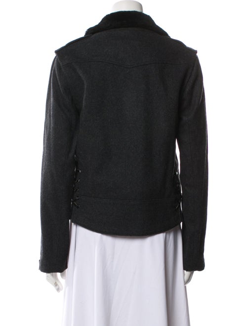 Rag & Bone Wool Fur Jacket